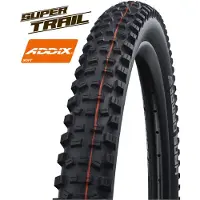Schwalbe Hans Dampf HS 491, 29", MTB, Tubeless-Ready-Reifen, Klappbarer Wulst, Off-road, Schwarz, Orange