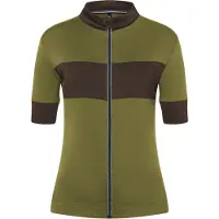 Super.natural - Women's Grava Jersey - Radtrikot Gr L oliv