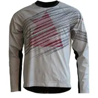 Zimtstern - Protechzonez Shirt L/S - Radtrikot Gr S grau