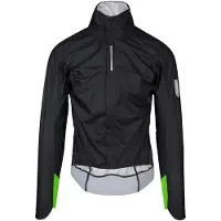 Q36.5 - Rain Shell Jacket - Fahrradjacke Gr M schwarz