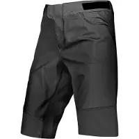 Leatt Herren Fahrradshorts MTB Trail 3.0 , Schwarz, S