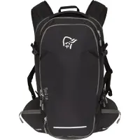 Norrøna - Fjørå Econyl195 18 Pack - Bike-Rucksack schwarz/grau