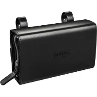 Brooks England D-shaped Satteltasche 0.75l Schwarz Schwarz One Size