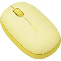 Ginza.se M660 Silent, Beidhändig, Optisch, RF Wireless + Bluetooth, 1300 DPI, Gelb