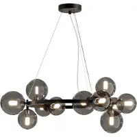Maytoni Dallas Pendelleuchte, Hängeleuchte 11x G9 Schwarz
