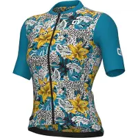 ALÉ Pr-e Hibiscus Kurzarm-radtrikot