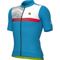ALÉ Pr-s Zig Zag Kurzarm-radtrikot Blau L Mann Blau L