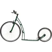 Mibo GT Tretroller British Green, 28/20 Zoll Räder, 1,74 m Gesamtlänge