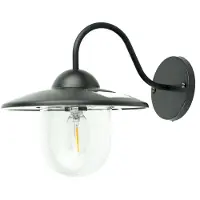 Modee Lighting LED Wandleuchte Solar - IP44 10Lm 3000K Warmweiß