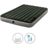OEM Luftmatratze 2 Personen - 152 x 203 x 25 cm - Grün - inkl. Bezug und Reparaturset