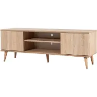 Skye Decor , Truva- Truva SPH, Sonomo, TV-Schränke, 50x140x40 cm, 100% Melaminbeschichtete Partikelplatte