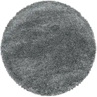 Ayyildiz Teppiche Hochflor-Teppich "FLUFFY 3500, auch als Läufer und in Rund" rund 50 mm Höhe Langflor, Shaggy, uni, robust, Wohnzimmer