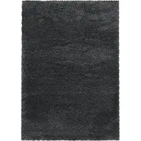 Ayyildiz Teppiche Hochflor-Teppich TEPPICHE "FLUFFY 3500, auch als Läufer und in Rund", grau, B:80cm H:50mm L:150cm, Polypropylen (PP), Teppiche, Hochflor-Teppich, Langflor, Shaggy, uni, robust, Wohnzimmer