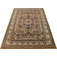 Ayyildiz Teppiche Teppich TEPPICHE "Marrakesh 207" Gr. 8, beige, B:300cm H:12mm L:400cm, Kunstfaser, Teppiche, Teppich, Kurzflor, Orient-Optik, Webteppich, Wohnzimmer