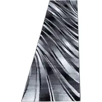 Ayyildiz Teppiche Teppich TEPPICHE "Parma 9210, auch als Läufer erhältlich" Gr. 12, schwarz, B:80cm H:9mm L:300cm, Kunstfaser, Teppiche, Teppich, Läufer, Kurzflor, Wohnzimmer