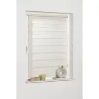 K-Home Doppelrollo "Maringa Klemmfix" Gr. 1, beige (sand), B:40cm H:150cm, Polyester, Rollos, Doppelrollo, in verschiedenen Größen und 11 Farben erhältlich, Topseller