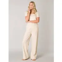 Base Level Leinenhose "Yul" Sommerhose mit elastischem Bund