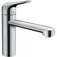 Hansgrohe Focus M42 Einhebel-Küchenmischer 120, CoolStart, Eco, 1 Strahlart, chrom, 71864000