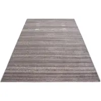Ayyildiz Teppiche Teppich TEPPICHE "Plus 8000, auch als Läufer erhältlich" Gr. 4, beige, B:160cm H:6mm L:230cm, Kunstfaser, Teppiche, Teppich, Läufer, gestreifter Flachflor, robust, Webteppich, alle Räume