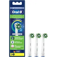 Oral-B - Aufsteckbürsten 'CrossAction CleanMaximizer' in Weiß 3 St Zahnbürste