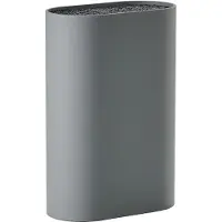 Zone Denmark 330469, Flex-Stangen Messerblock, Polypropylen (PP), Thermoplastischer Gummi (TPR), Grau, Zylinder, 17 mm, 90 mm