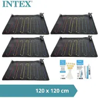 Intex - Pool Heizung - 5x Solarmatte & WAYS Reparaturset und Teststreifen