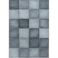 Ayyildiz Teppiche Teppich "OTTAWA 4202" rechteckig 8 mm Höhe Kurzflor, Karo Muster, Patchwork, Wohnzimmer