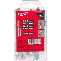 Milwaukee Set de 35 lames de scie sauteuse ACCESSOIRES - 4932479088