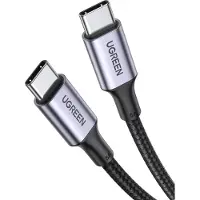 UGREEN 90120, 3 m, USB C, USB C, USB 2.0, 480 Gbit/s, Schwarz