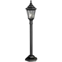 Elstead Lighting Elstead Kinsale Außen-Stehleuchte E27 118cm Schwarz IP44 Anti-Meerwasser