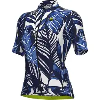 ALÉ Kurzarm Fahrradtrikot - LEAF PR-S - Blau M