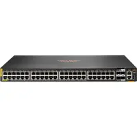 HP HPE Aruba Networking Networking CX6200M 48G Class4 PoE 4SFP+ Switch, Managed, L3, Gigabit Ethernet (10/100/1000), Power over Ethernet (PoE), Rack-Einbau