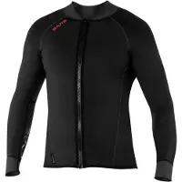 Bare Exowear Langärmliges Thermo-t-shirt Mit Durchgehendem Reißverschluss 2 Mm
