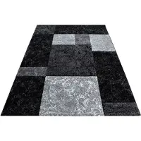 Ayyildiz Teppiche 1100000002199 TEPPICHE "Hawaii 1330, auch als Läufer" Gr. 4, schwarz, B:160cm H:13mm L:230cm, Kunstfaser, Teppiche, 1100000002199, Kurzflor, handgearbeiteter Konturenschnitt, Wohnzimmer