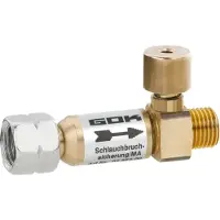 GOK manuelle SBS Schlauchbruchsicherung 50mBar 1,5 kg/h