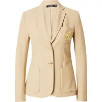 Ralph Lauren für Damen. 200797305013 Amerikanische Jacke mit beigem gedrehtem Jacquard (XL), Lässig, Baumwolle, Klassisch