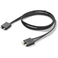 Lenovo ThinkPad Thunderbolt 4 Workstation Dock Splitkabel, 0,7 m, Black