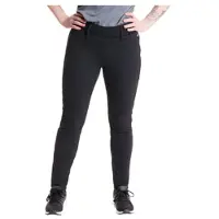 FASTWAY T-2210 Damen Motorrad Leggings Stretchgewebe schwarz, 42