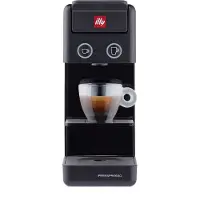 Illy Y3.3, Pad-Kaffeemaschine, 0,75 l, Kaffeekapsel, 1250 W, Schwarz