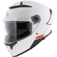 Mt Helmets Thunder 4 Sv Solid A0 Integralhelm Weiß XL Weiß XL