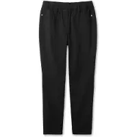 Sheego Große Größen: Twillhose mit Schlupfbund, in schmaler Beinform, schwarz, Gr.40-58 14571900289