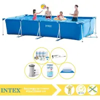 Intex Rechteckiger Frame Pool - 450x220x84 cm - 6-teilig S30307