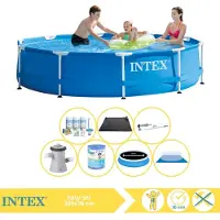 Intex Frame Pool Rund - 305x76 cm - 8-teilig S31516