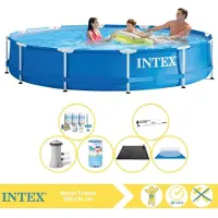Intex Frame Pool Rund - 366x76 cm - 7-teilig S31599