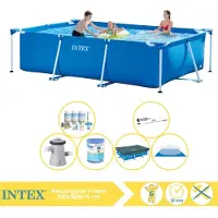 Intex Rechteckiger Frame Pool - 300x200x75 cm - 7-teilig S30213