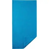 Egeria Badetücher "Madison", blau (hellblau), B:70cm L:140cm, Walkfrottee, Obermaterial: 100% Baumwolle, Handtücher, Badetücher, Uni-Programm mit Streifenbordüre, reine Baumwolle