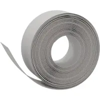 vidaXL Rasenkante Grau 10 m 20 cm Polyethylen