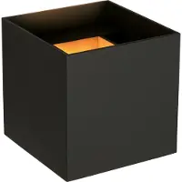 Lucide Wandstrahler integrierte LED IP54 warmweiß variabel einstellbar 10x10x10 cm für Badezimmer