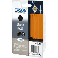 Epson Singlepack Black 405 DURABrite Ultra Ink, Standardertrag, Schwarz, Tinte auf Pigmentbasis, 7,6 ml, 1 Stück(e), Einzelpackung