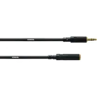 Cordial CFS 3 WY Stereoklinkenkabel 3 m Schwarz